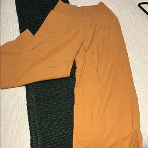 Casual Mustard Yellow Pants